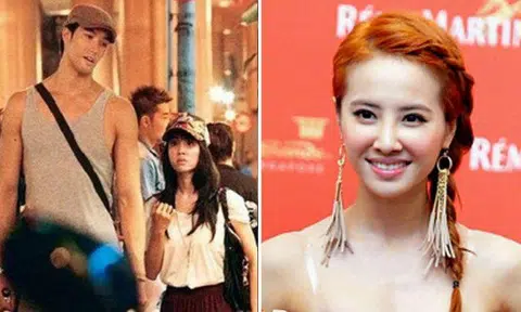 Did Jolin Tsai break up with Vivian Dawson because he was seen dancing with 'hot chicks'?
