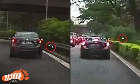Driver of Mazda SKZ2280C, how much are you paying road sweepers to clean your rubbish?