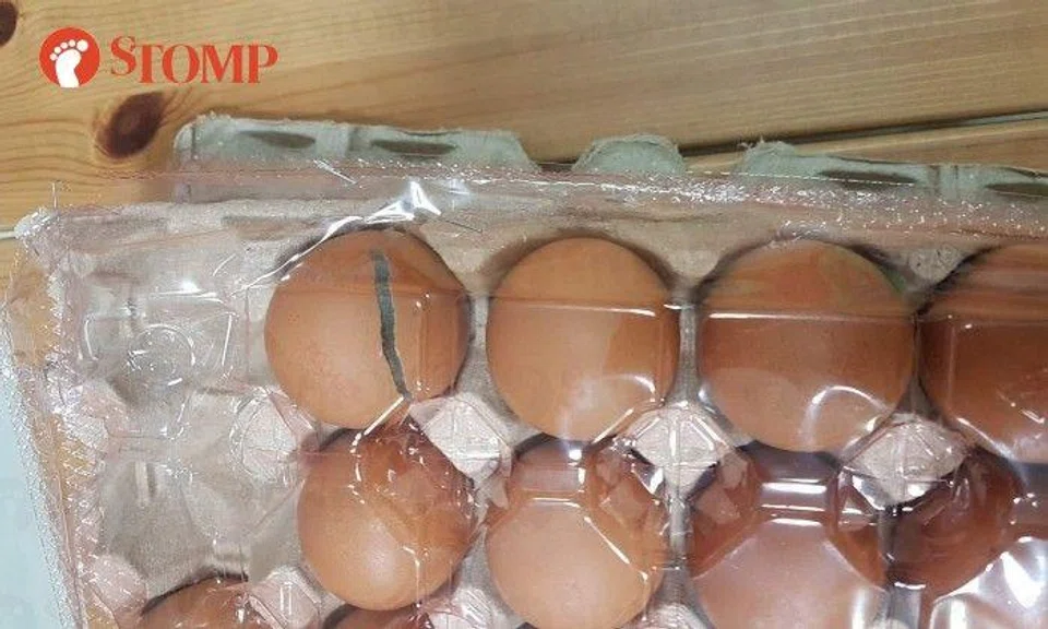 Sheng Siong responds after customer buys 'rotten' eggs from outlet in Marsiling Mall
