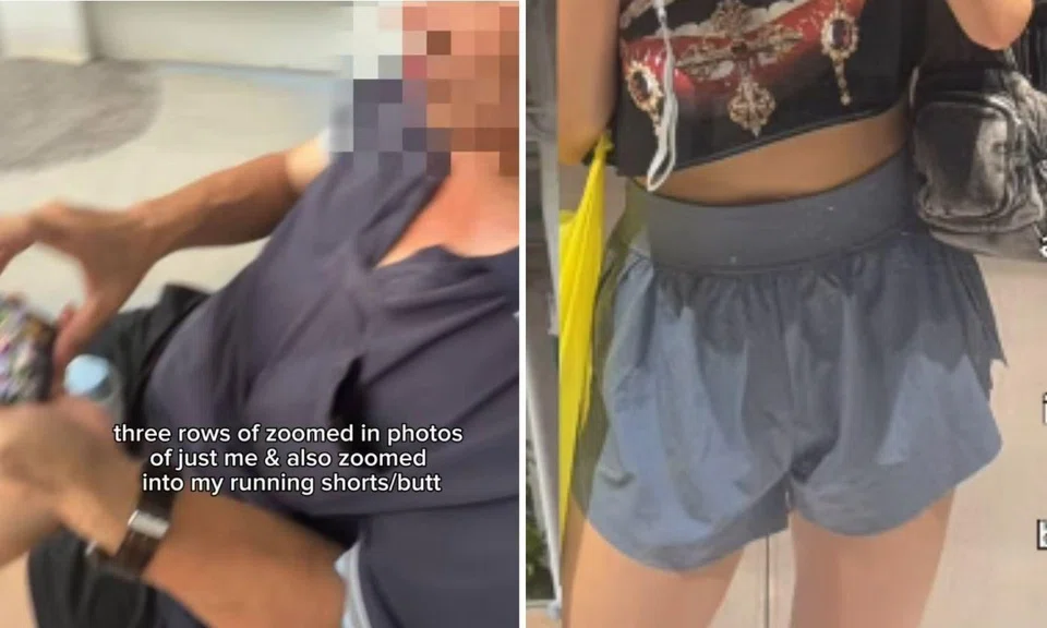 woman confronts man butt photos pickleball
