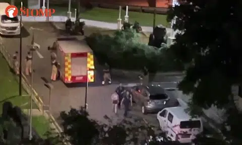 27-year-old woman who sat on Toa Payoh window ledge apprehended