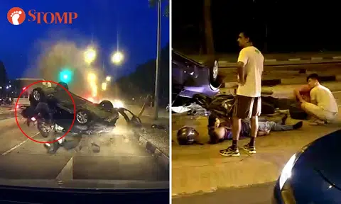 1 killed and 4 injured in Woodlands accident: Car driver arrested