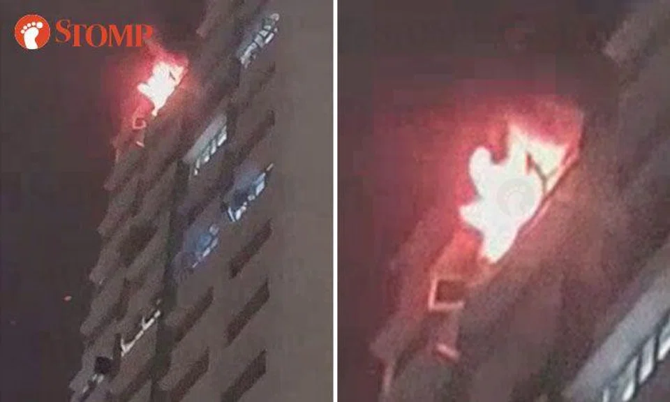 2 taken to hospital after fire breaks out in Woodlands HDB flat, likely started by PMA battery pack