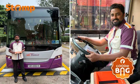 SBS Transit bus captain gets goody bag for act of honesty