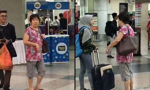 Woman asks strangers for money to buy ticket at KL train station, gets called out by FB user for being a cheat