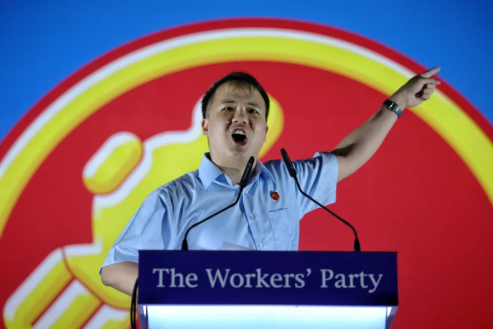 Global fintech manager Andre Low's fiery remarks earned a standing ovation from WP candidates sitting behind him.