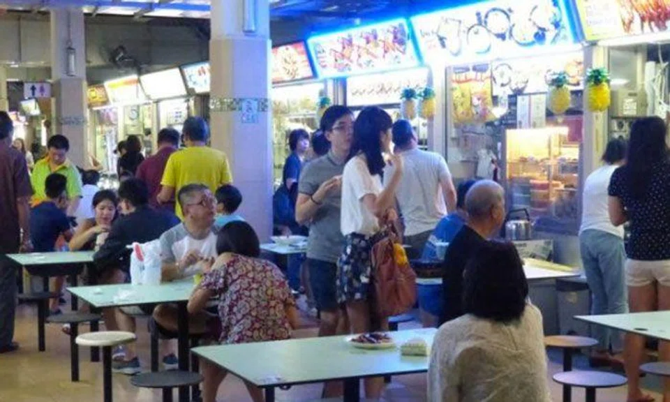 Cleaners at Old Airport Road Food Centre go on strike, supervisor accused of stealing wages