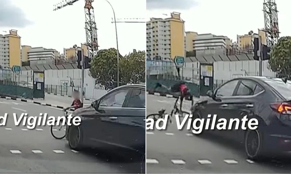 9-year-old cyclist sent to hospital after traffic accident at ang mo kio 