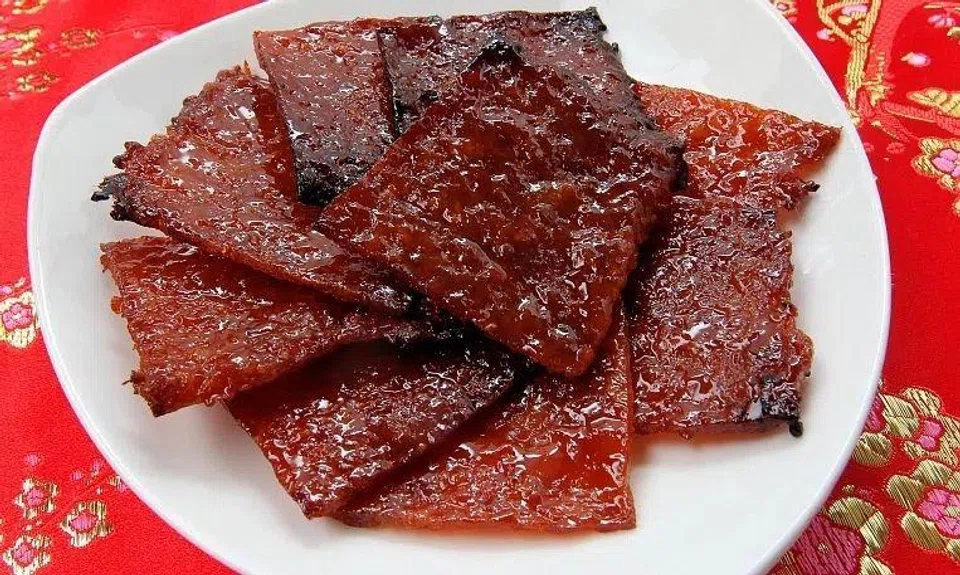 Bak kwa, or barbecued pork slices, for private consumption can only be brought in from approved source countries, with the quantity within prescribed limits.