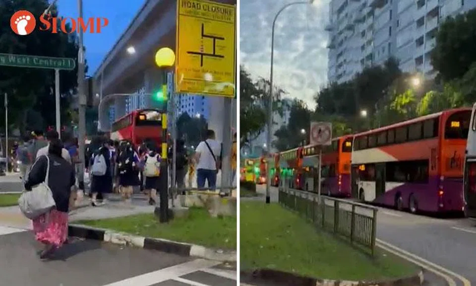 Morning bus jam in Jurong West forces commuters to walk: 'I was unable to have breakfast'