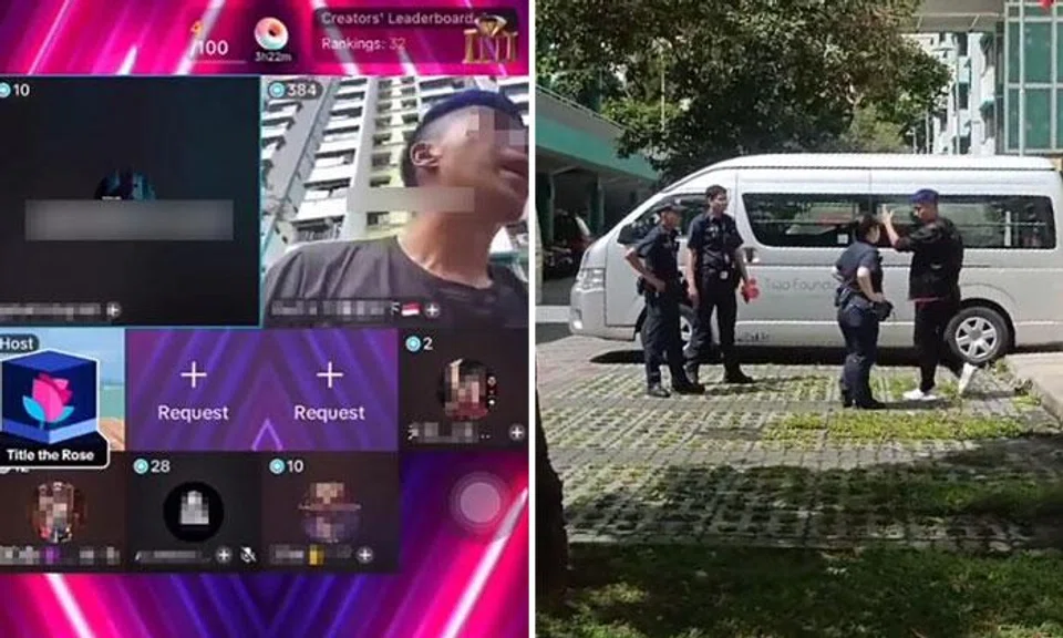 2 men arrested for affray after one of them live-streams brawl in Whampoa