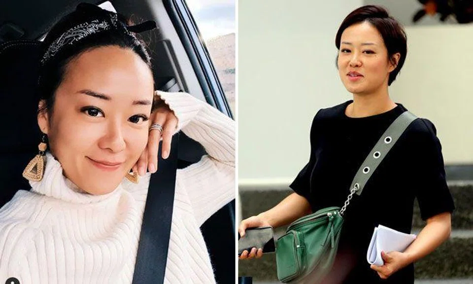 Actress Rosalind Pho was found with 47 microgrammes of alcohol in 100ml of breath along Holland Road towards Ulu Pandan Road at 12.50am on Oct 2, 2019. PHOTOS: WONG KWAI CHOW/ST, INSTAGRAM/ROZPHO