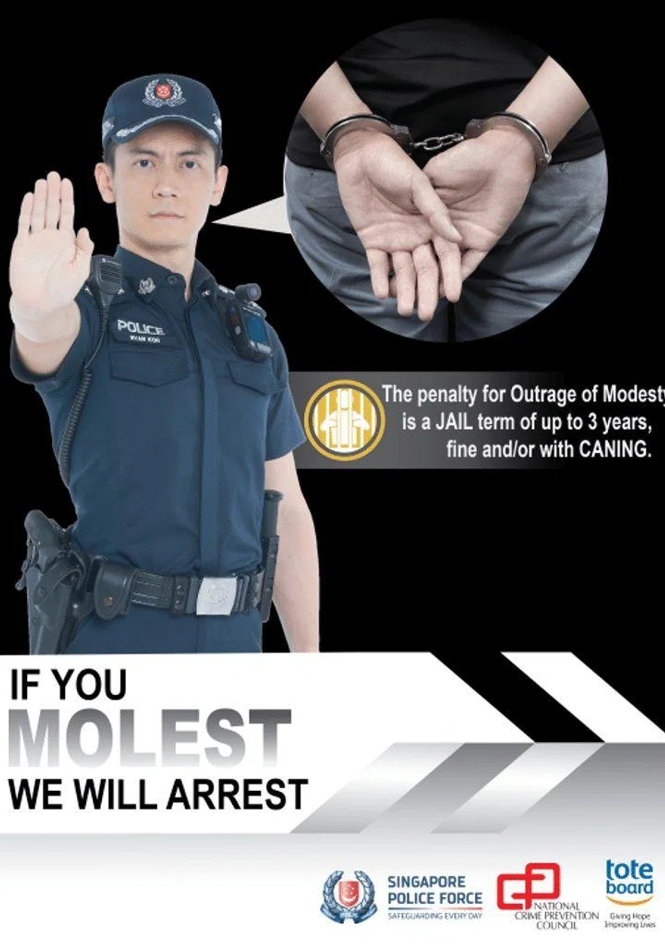 molest poster singapore