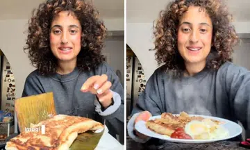 influencer brings murtabak on 14-hour flight home
