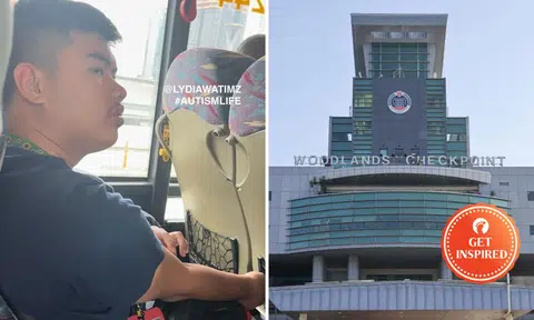Mum moved by ICA officer's kindness towards her son with autism at Woodlands Checkpoint