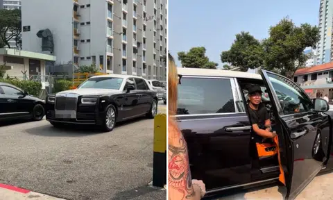 Hawker drives Rolls-Royce linked to money laundering probe