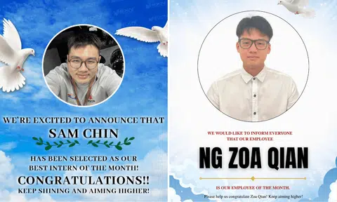 fake obituary employee post