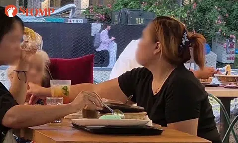 Stomper heartbroken after watching helper feed elderly woman 'roughly'