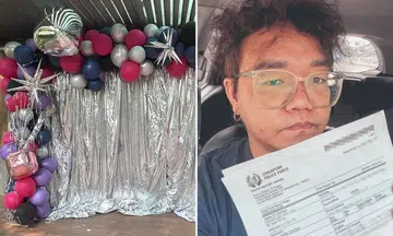 customer fails to pay over $1000 for daughter’s birthday party decorations