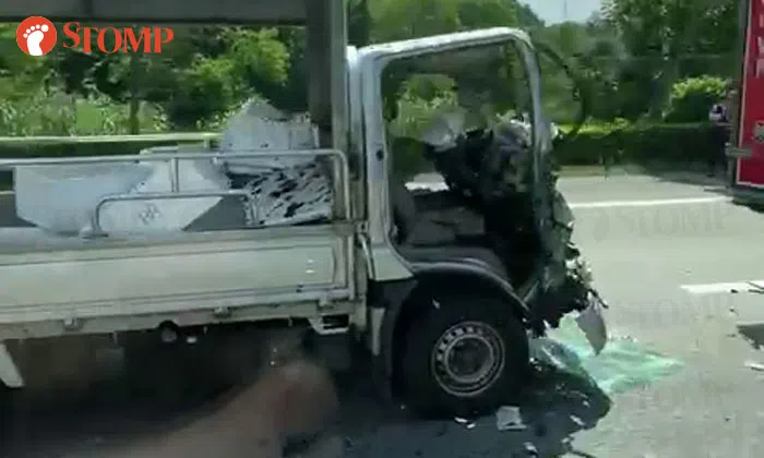 59-year-old man taken to hospital after accident involving 2 lorries on ...