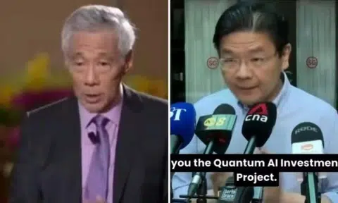 Prime Minister Lee Hsien Loong and Deputy Prime Minister and Finance Minister Lawrence Wong warn of deepfake videos of them.