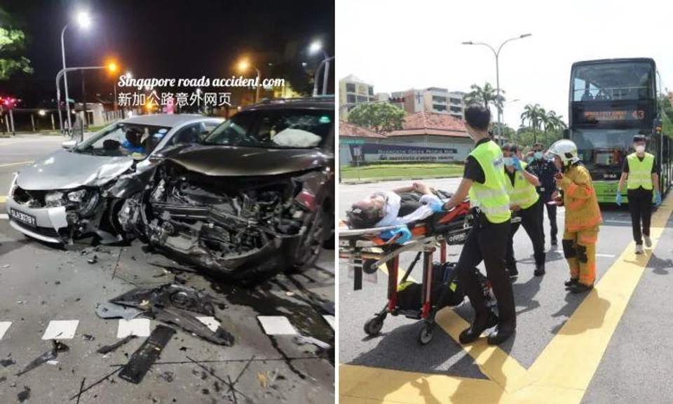The traffic junction at Hougang Avenue 4 and Buangkok Green has seen two accidents in the span of four days.