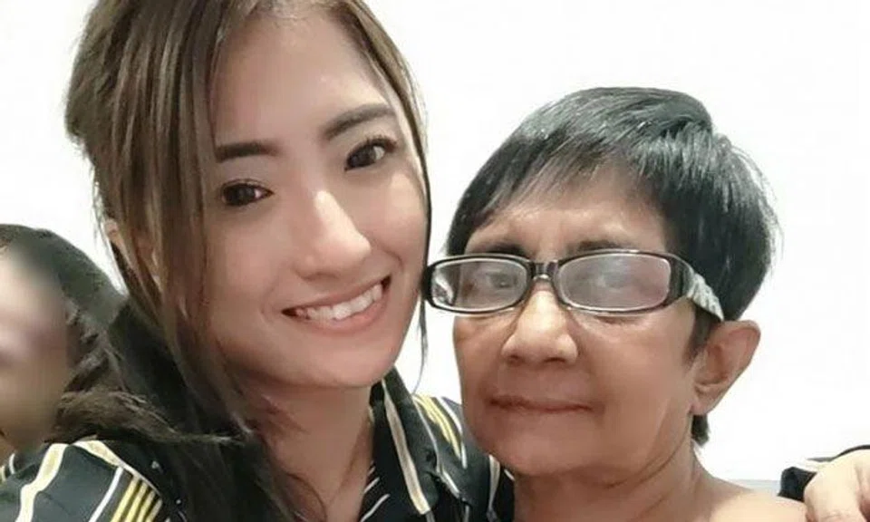 Mrs Cindy Chang with her mother, Mrs Lachemi who went missing for two days before she was found dead by Johor police in a river on Feb 2. PHOTOS: FACEBOOK / CINDY CHANG