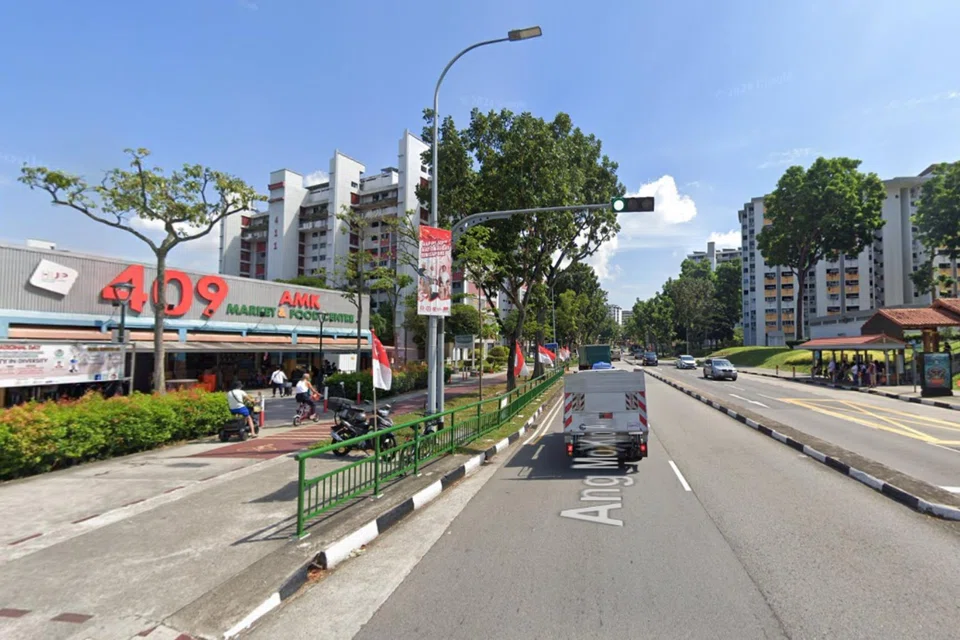 The accident happened near Block 409 Ang Mo Kio Avenue 10 at about 3.30pm on Sept 5.