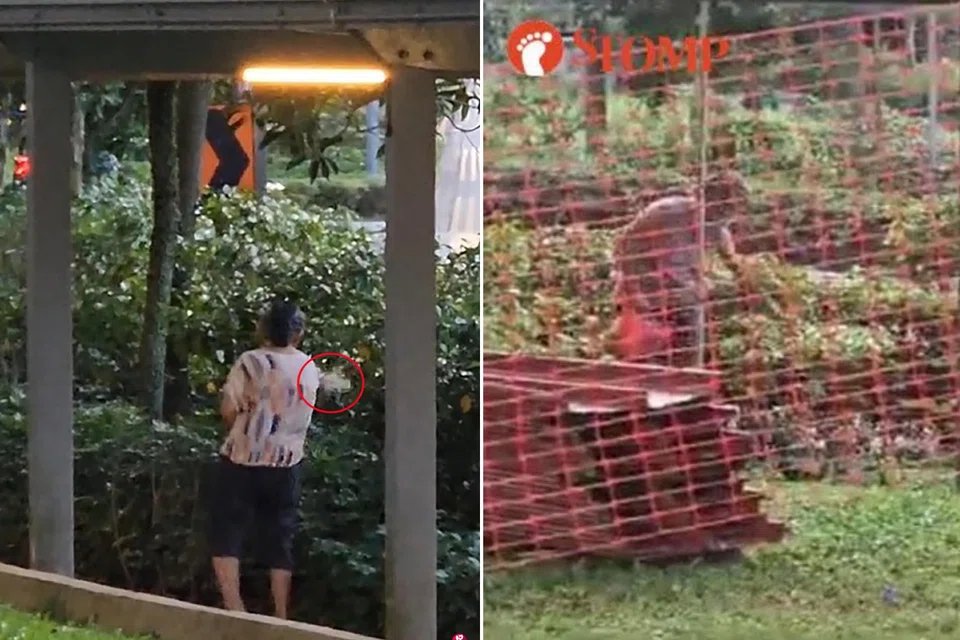 An regular customer said that this was the first time he had encountered such an incident.