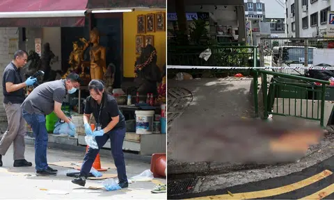 A 48-year-old man stabbed a 70-year-old man at Lorong 16 Geylang on the morning of March 9. 