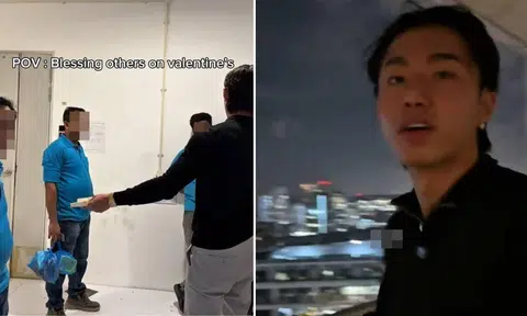 'Singapore’s youngest millionaire’ gives $50 each to four late-night workers — but netizens ask if he should have given more