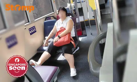 Bus seat hogging incident sparks commuter dispute