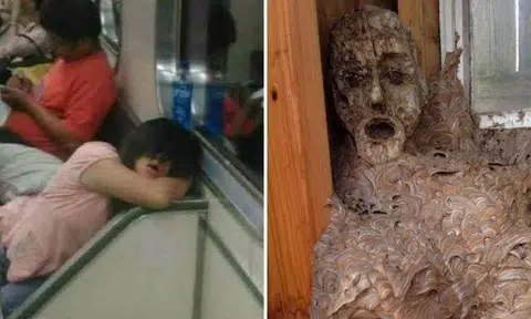 Try looking at these pictures without getting freaked out