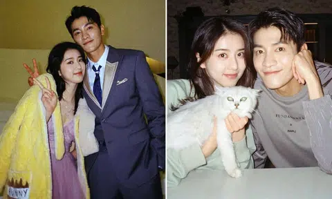 Singaporean actress Eleanor Lee (left) uploaded this photo of herself with late Chinese actor Jin Ze, who died on June 4.