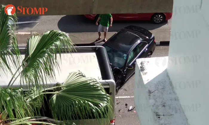 74-year-old car driver taken to hospital after crashing into bus in ...