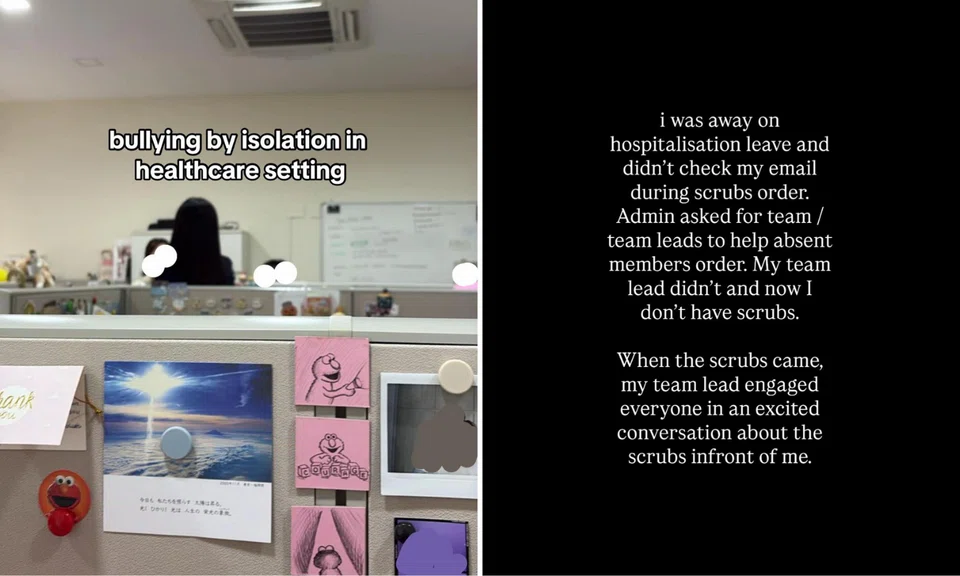 The social worker shared her experiences in a Dec 15 post.