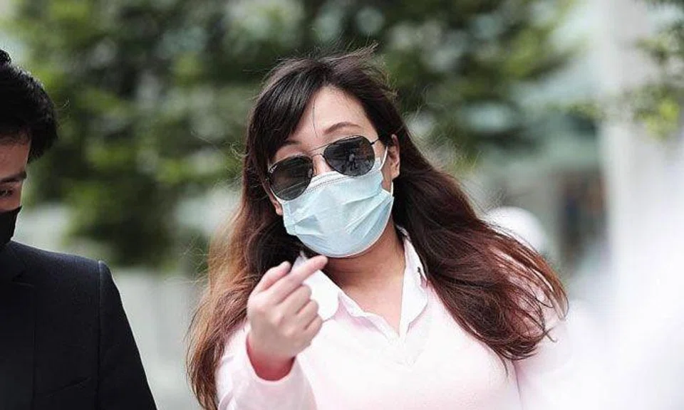 Charlotte Liew allegedly lied that a Shetland sheepdog had gone missing. PHOTOS: KELVIN CHNG, FILE