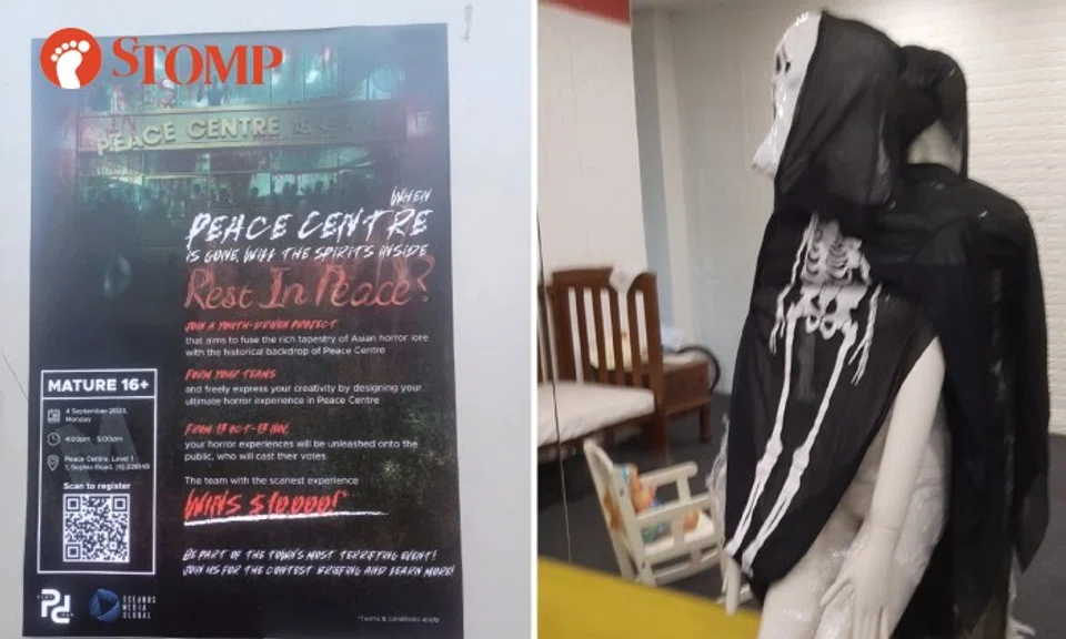 The contest involves designing a room on the fourth floor of Peace Centre to create a "horror experience" for a Halloween event. A $10,000 prize was offered for the winning team.
