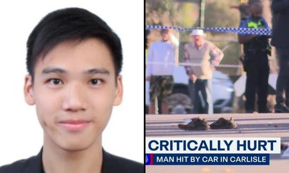 Ng Jing Kai is said to have approached the 48-year-old cyclist over a property dispute around 1.45pm on May 24 while driving a grey Kia Carnival car in Carlisle, a suburb in Perth.