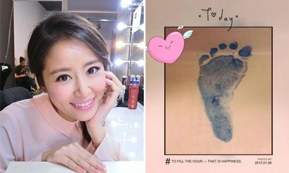Ruby Lin reveals what her baby daughter looks like