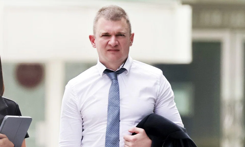 The shoplifting spree took place on Sept 2, while Aaron Gary Slater was in transit at Terminal 2 of Changi Airport after flying in from Melbourne.