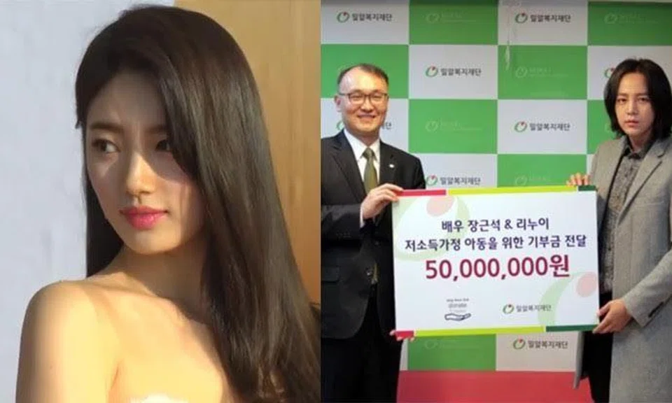 With donations close to $1m, these celebrities don't only look good but have a big heart too