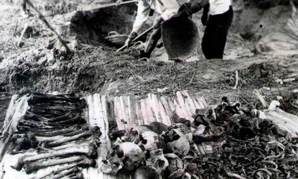 What happened during the horrific Sook Ching Massacre in S'pore that left more than 40,000 people dead