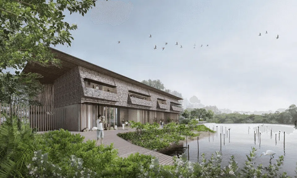 Two new nodes will offer panoramic views of the mudflat and serve as a place for visitors to learn more about Singapore’s wetland biodiversity and conservation.