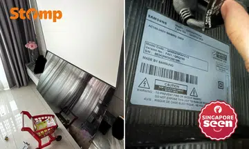 Screen falls off $2,099 Samsung 55-inch TV: 'Luckily, my kid not standing there'