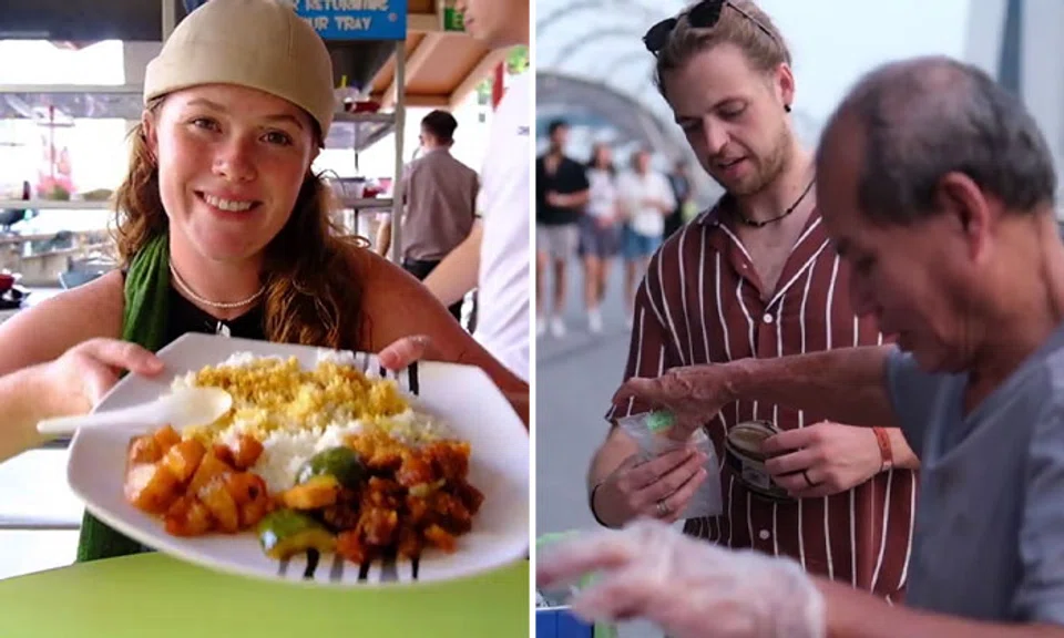 Irish couple Eoin (right) and Aisling started their backpacking adventures in 2021. PHOTOS: EOIN AND AISLING/YOUTUBE