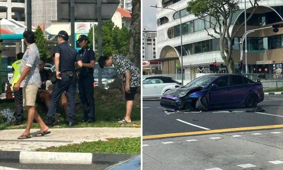 Baby and 4 others taken to hospital after 2-car accident in MacPherson
