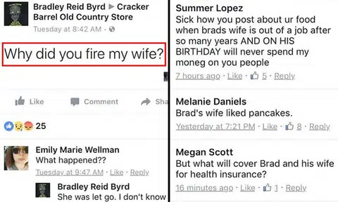 Wife gets fired on husband's birthday after working for 11 years -- and things escalate hilariously