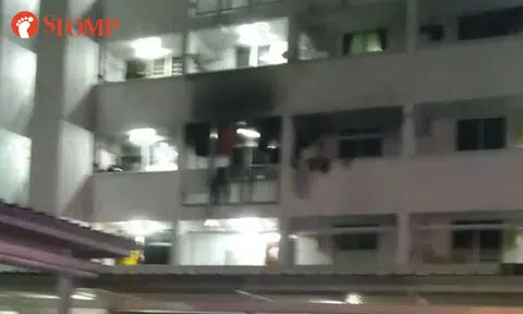 Man suffers burn injuries after fire put out by members of public at MacPherson HDB block
