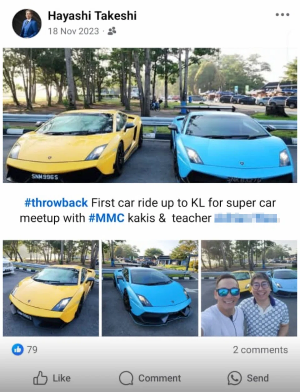 Self-claimed S’pore wealth gurus who drove Lamborghinis now bankrupt